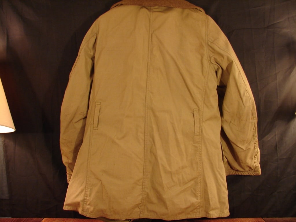 US military wool lined cold weather parka - 5
