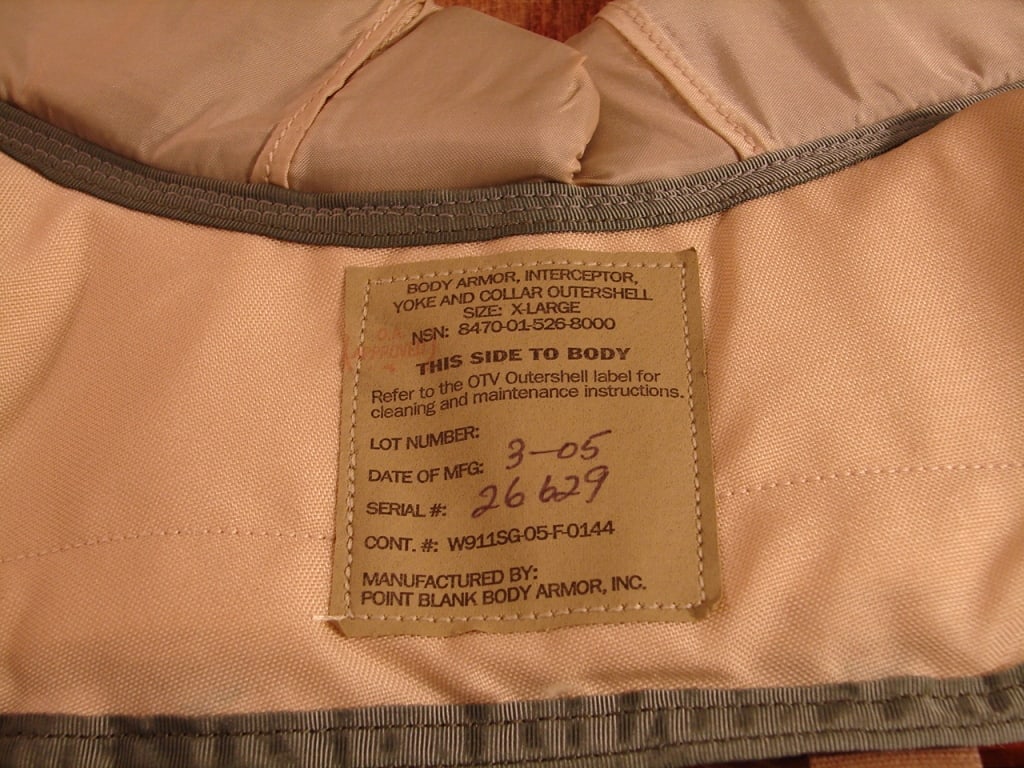 8 Pieces of Point Blank Body Armor - 7