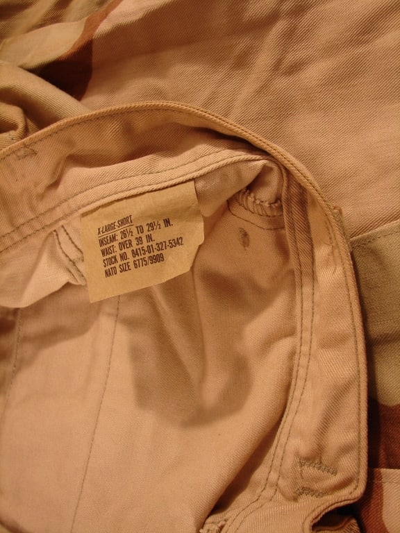Desert Storm 3 color combat pants and jacket. - 5