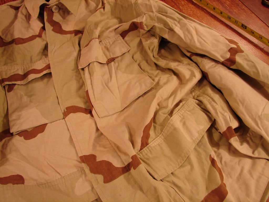 Desert Storm 3 color combat pants and jacket. - 6