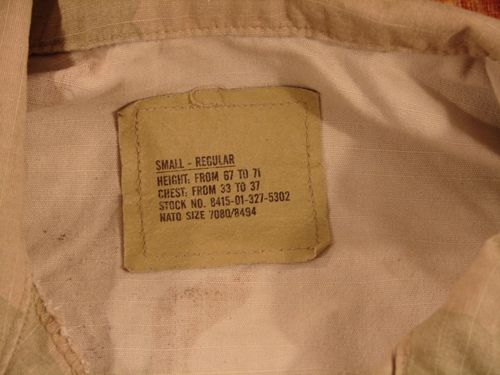US Army Desert Storm pattern camouflage jacket - 5