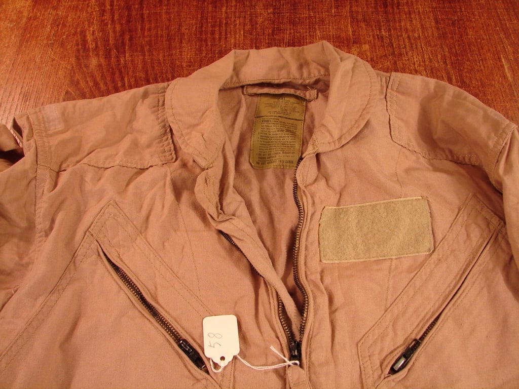 US Military flight suit, flyers coveralls tan - 4