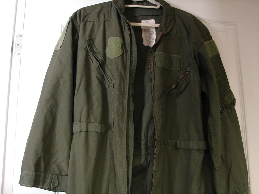 Lot of two US Military issued coveralls. - 3