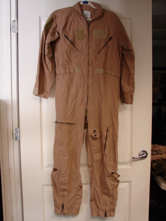 Lot of 2 US Military issued Flyers coveralls. - 2