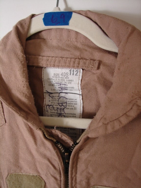 Lot of 2 US Military issued Flyers coveralls. - 5