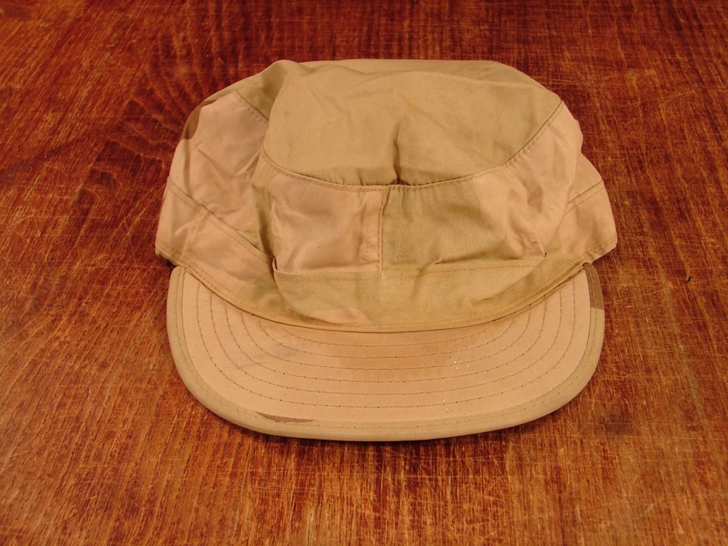 Desert Storm brown camo jacket and hat - 6