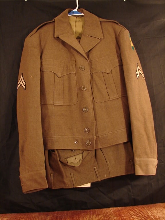 WWII Ike wool jacket and pants (1 of 7)