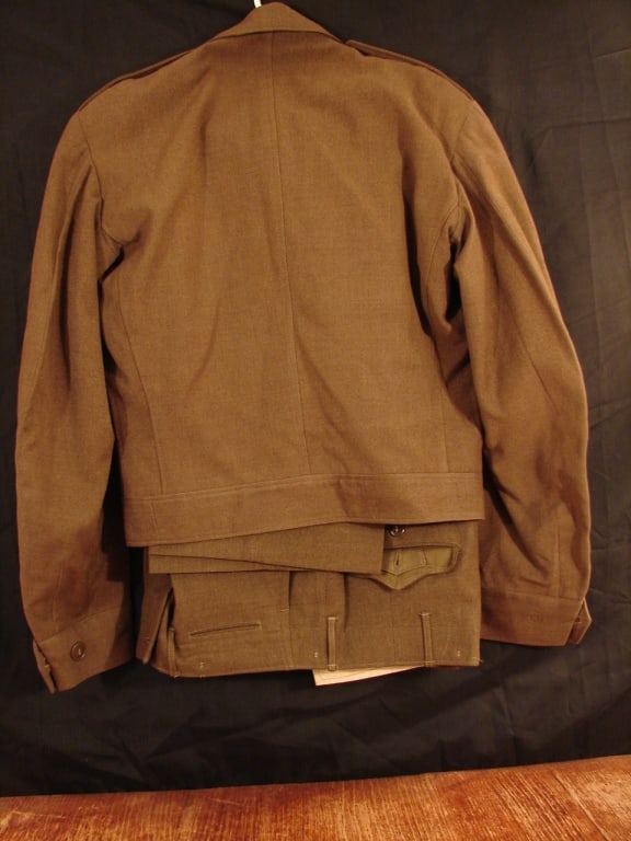 WWII Ike wool jacket and pants - 2