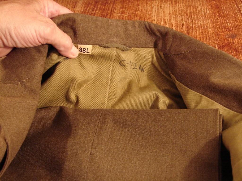 WWII Ike wool jacket and pants - 5