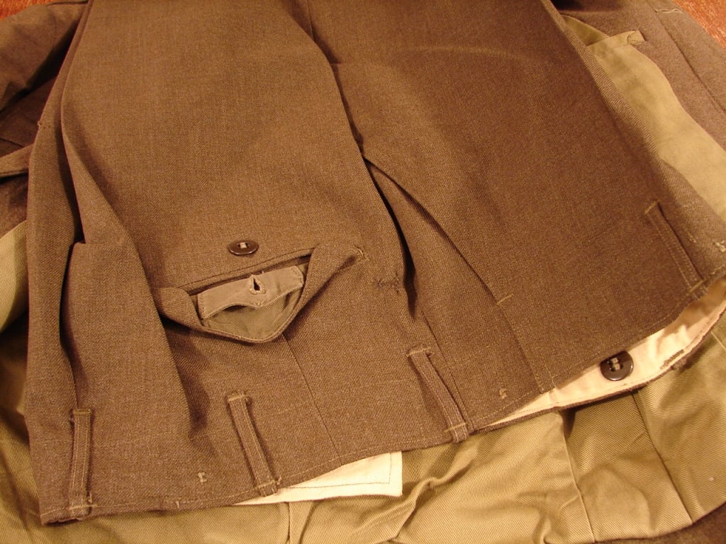 WWII Ike wool jacket and pants - 6