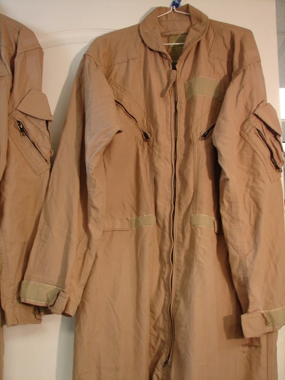 Lot of 2 US Military Tan Flyers flight suit - 2