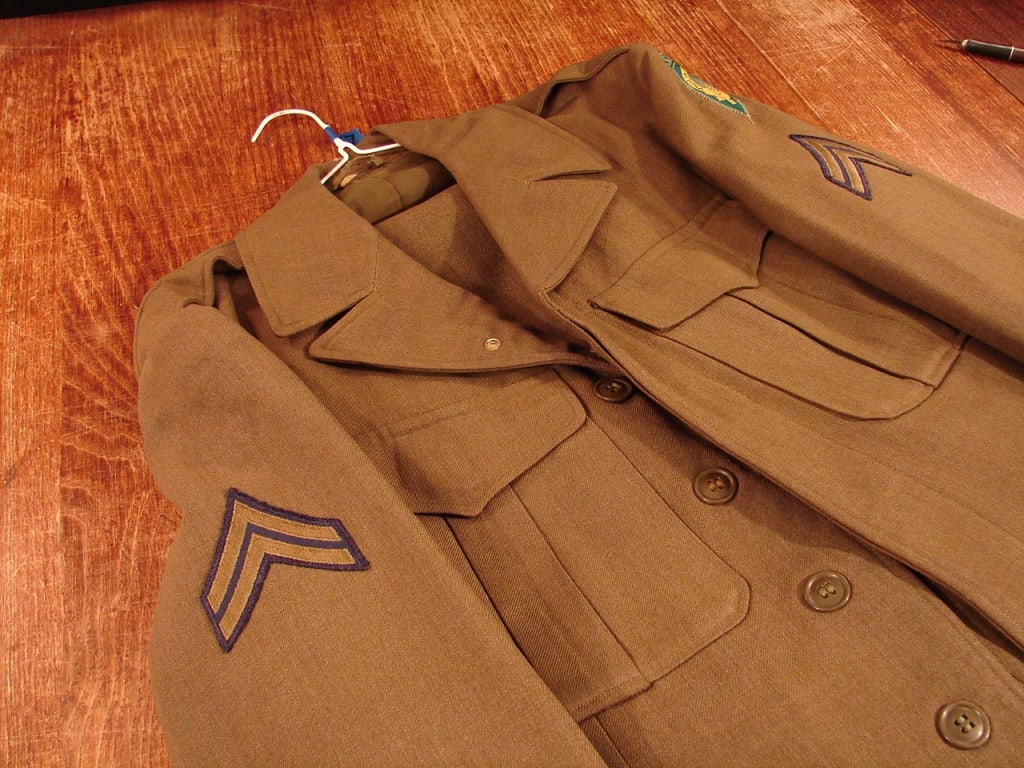WWII Ike jacket and pants. Wool. - 3