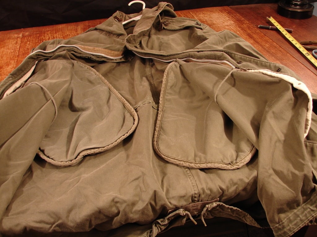 WWII and Korean War era original parka - 3