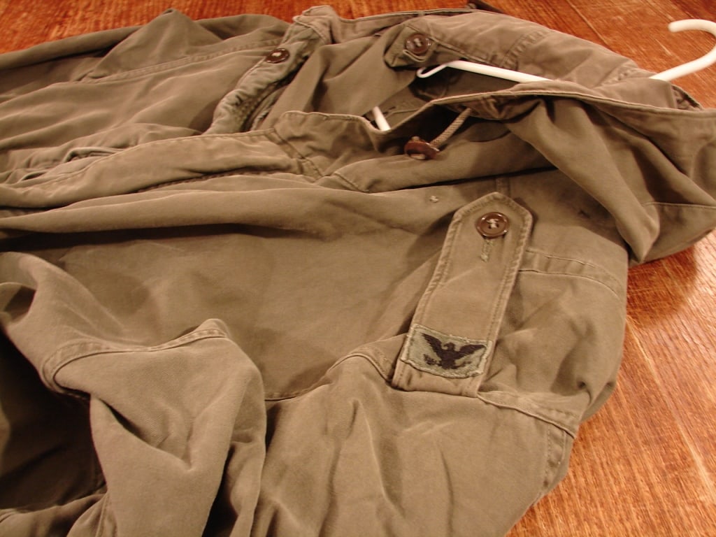 WWII and Korean War era original parka - 7