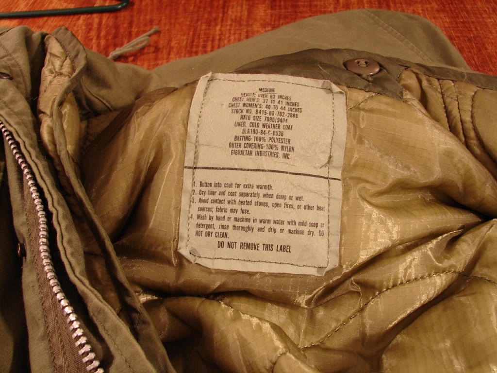 Original US Military issue M65 field jacket - 5