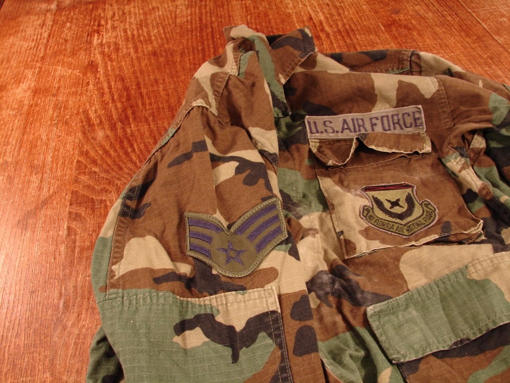 US Air Force Woodland camo hot weather jacket - 2