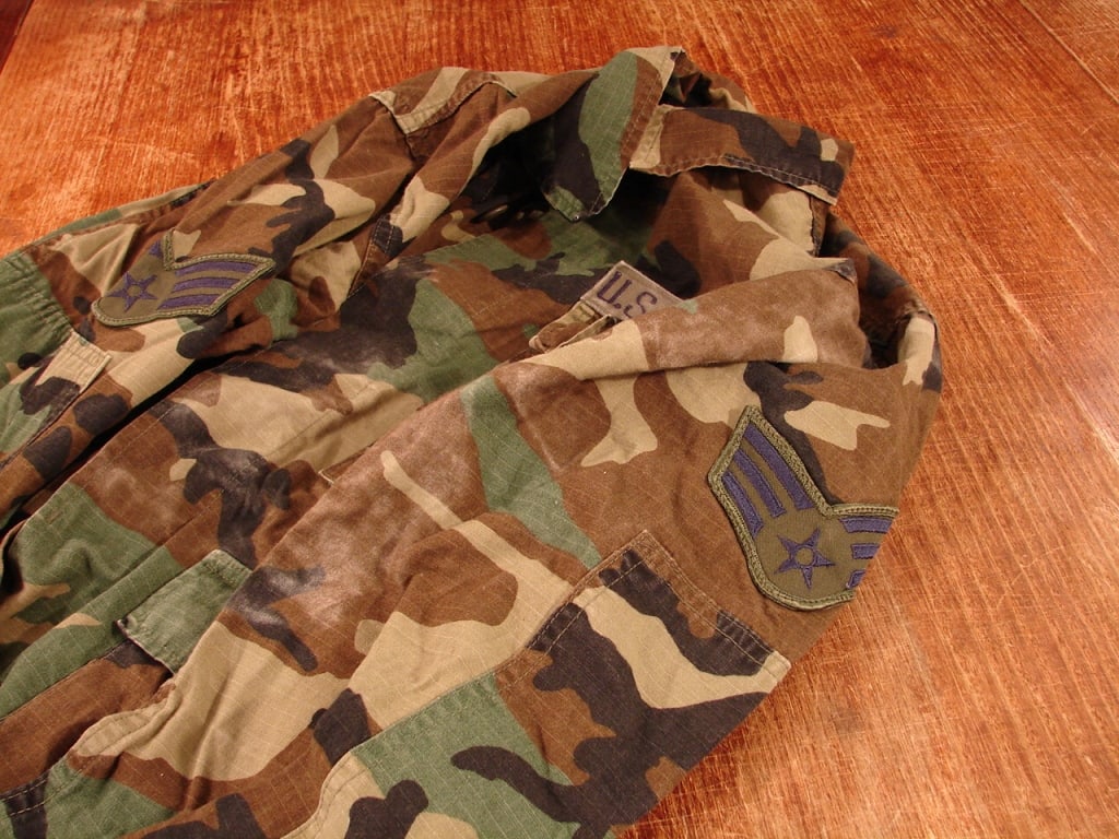 US Air Force Woodland camo hot weather jacket - 3