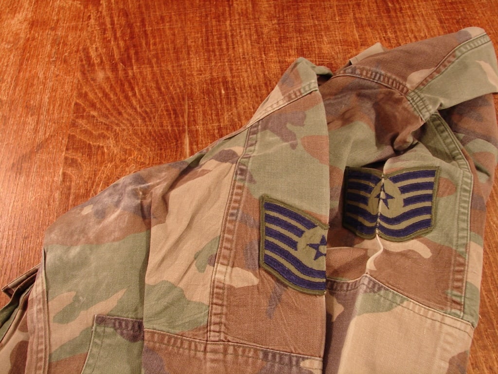 Lot of 2 US Air Force issue woodland camo - 5
