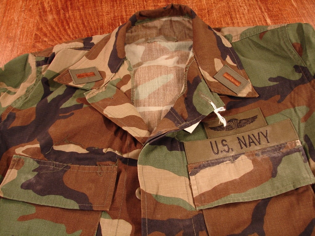 US Navy issued woodland camo jacket. Special OPS - 2