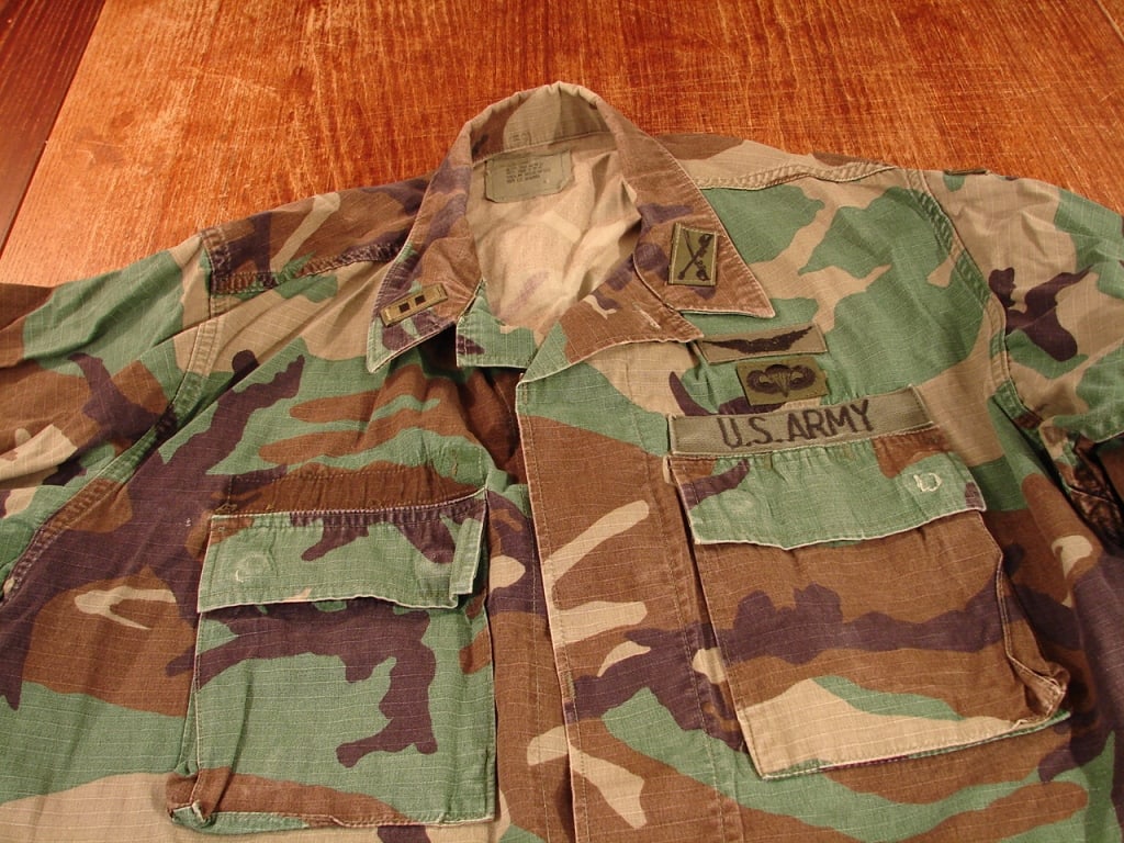 Lot of 3 US Army woodland camo jackets Special OPS - 2
