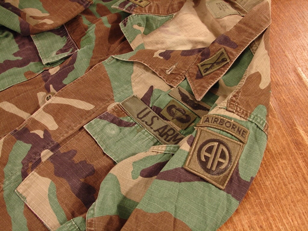 Lot of 3 US Army woodland camo jackets Special OPS - 3