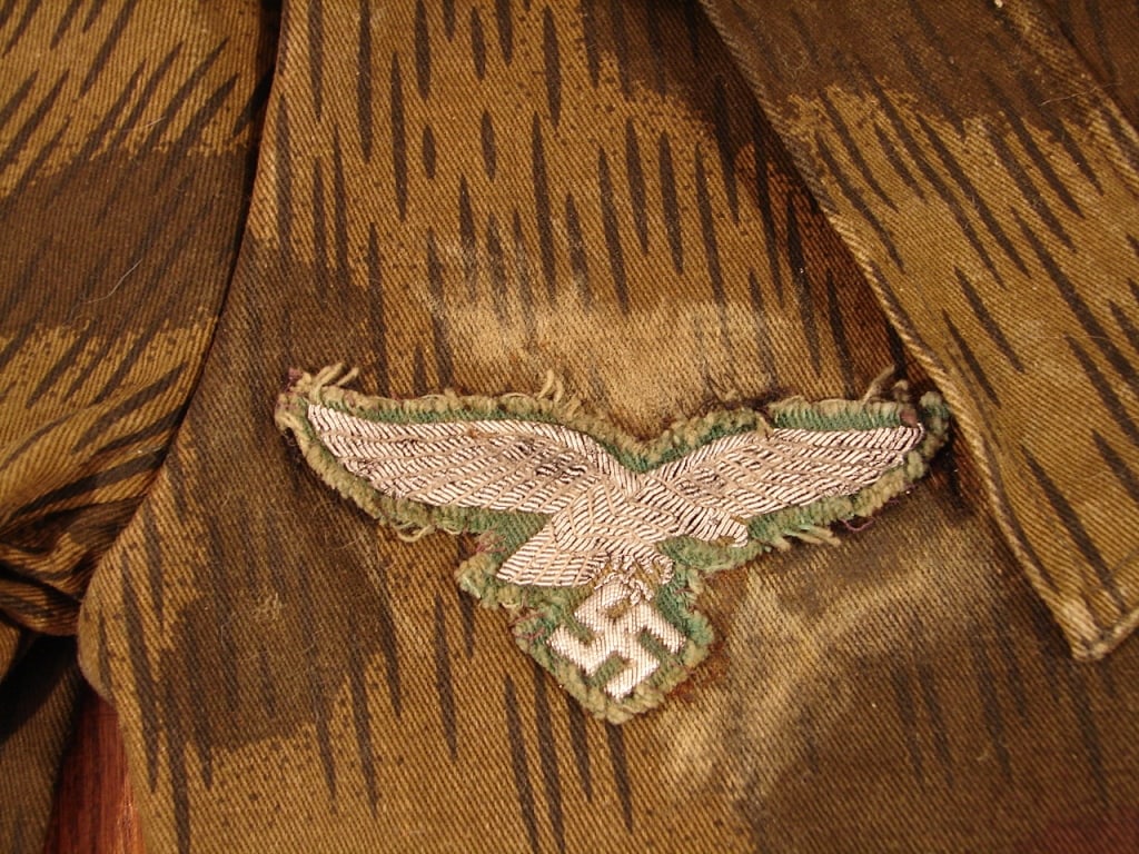 WWII German Luftwaffe camo smock - 8