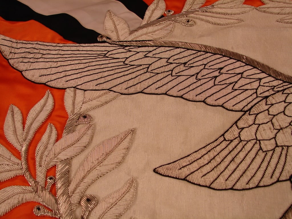 Super Rare WWII German Luftwaffe Standardte banner - 10