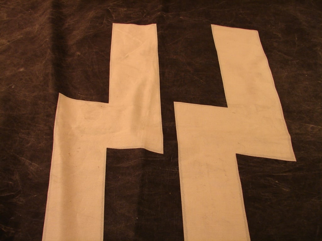 WWII German SS unit camp Flag - 8