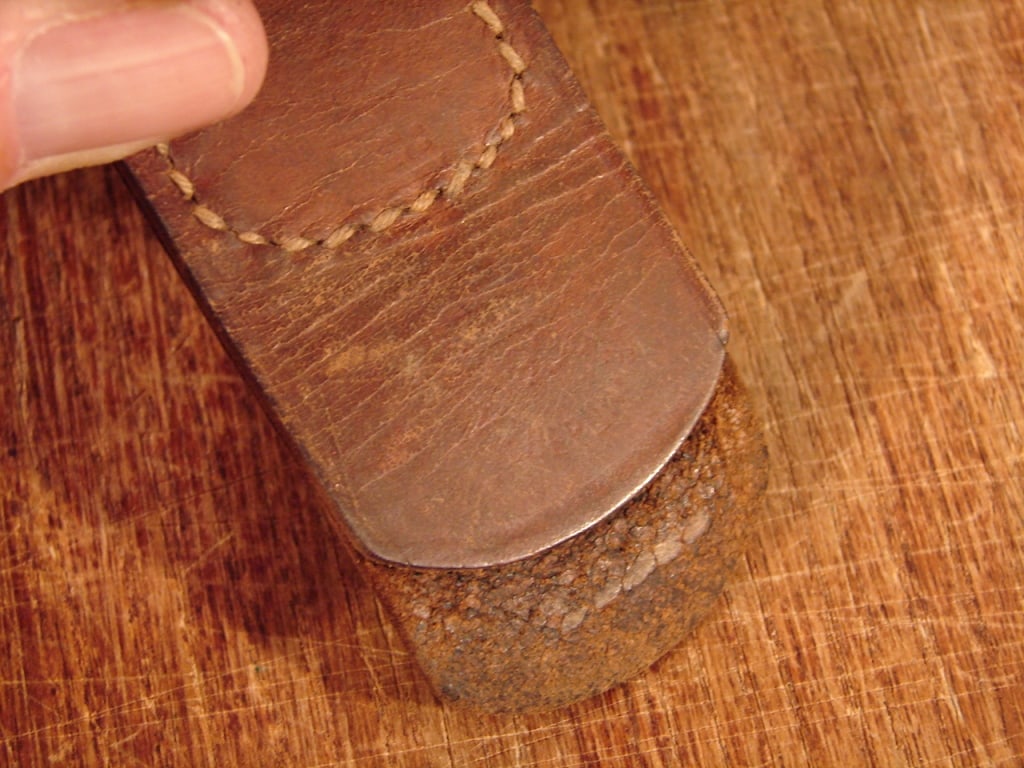 WWII Luftwaffe belt buckle, belt and ammo pouch - 5
