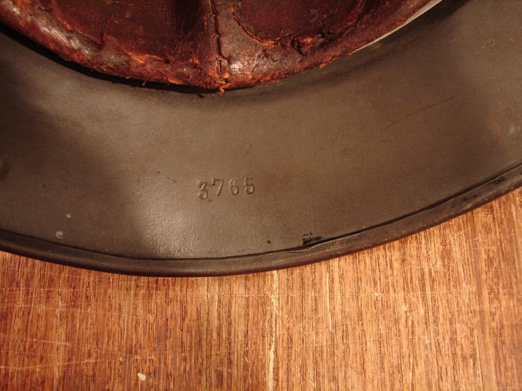 WWII Luftwaffe double decal helmet - 12