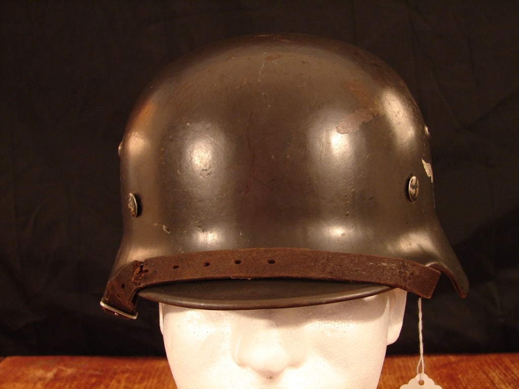 WWII Luftwaffe double decal helmet - 2