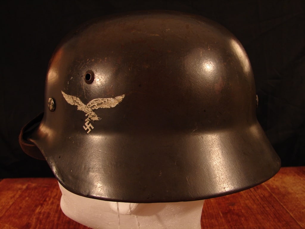 WWII Luftwaffe double decal helmet - 6