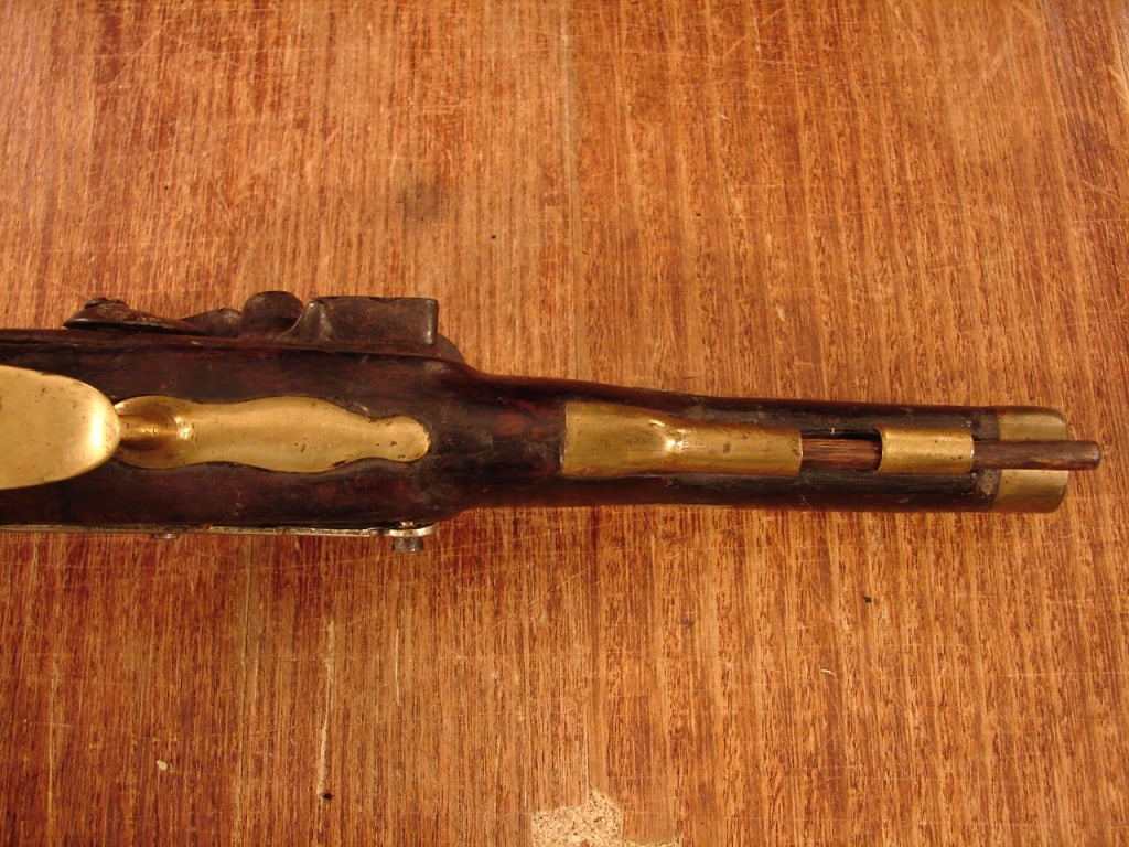 Small Continental Flintlock Pistol C. 1760-90 - 10