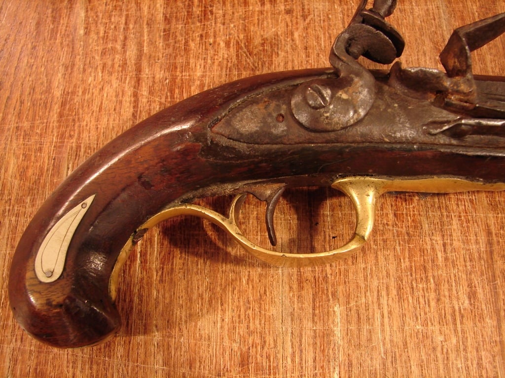 Small Continental Flintlock Pistol C. 1760-90 - 2