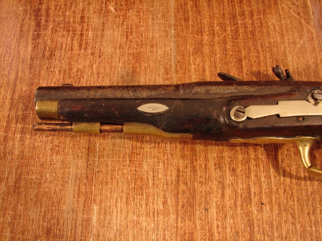 Small Continental Flintlock Pistol C. 1760-90 - 6