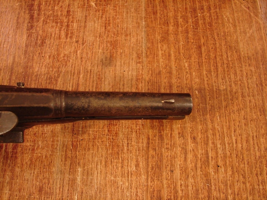 Small Continental Flintlock Pistol C. 1760-90 - 8