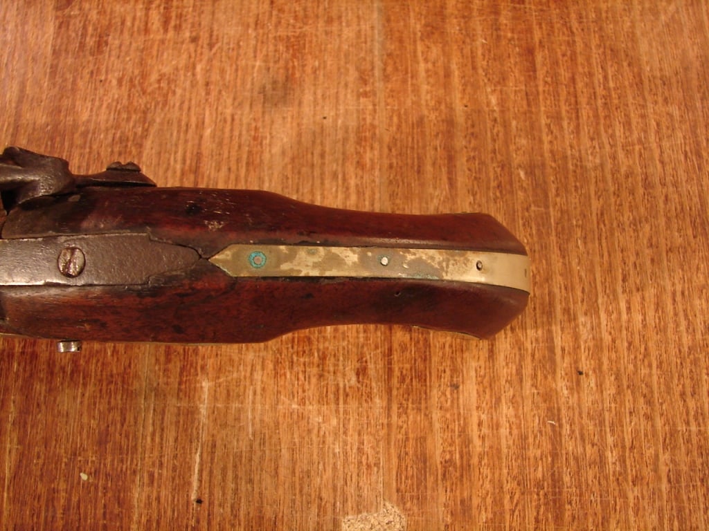 Small Continental Flintlock Pistol C. 1760-90 - 9
