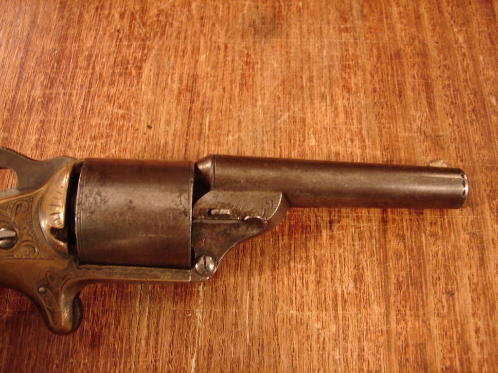 Civil War Moore's Patent Teat-Fire Revolver - 6