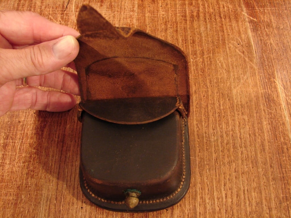 Very Nice Civil War Percussion Cap Box - 3