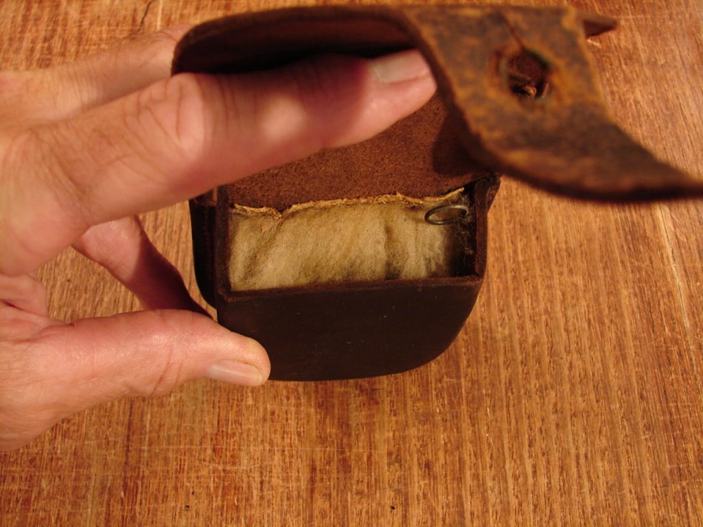Very Nice Civil War Percussion Cap Box - 4