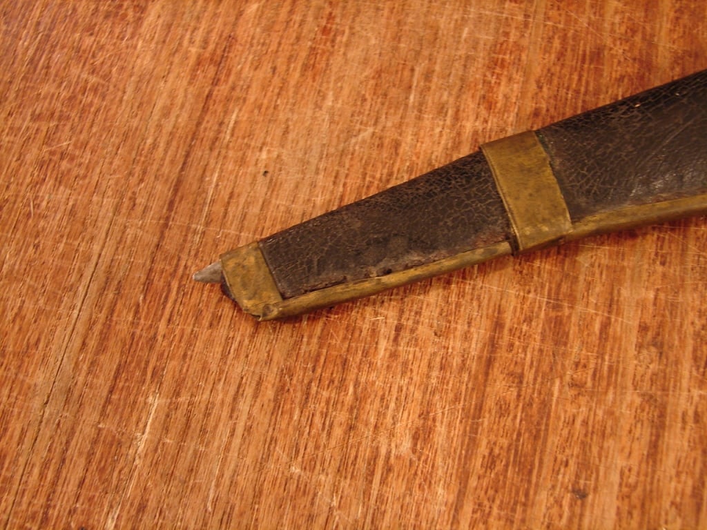 Small Civil War Period Double Bladed Knife - 7