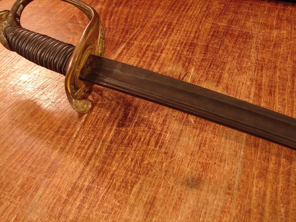 Civil War Model 1850 Officers Staff & Field Sword - 14