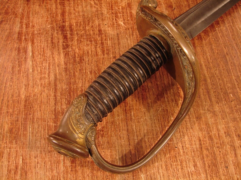 Civil War Model 1850 Officers Staff & Field Sword - 6