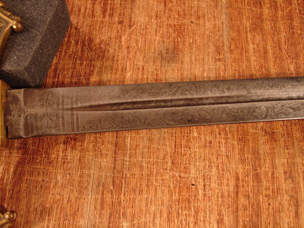 Pre-Civil War Knight's Head Militia Sword - 10