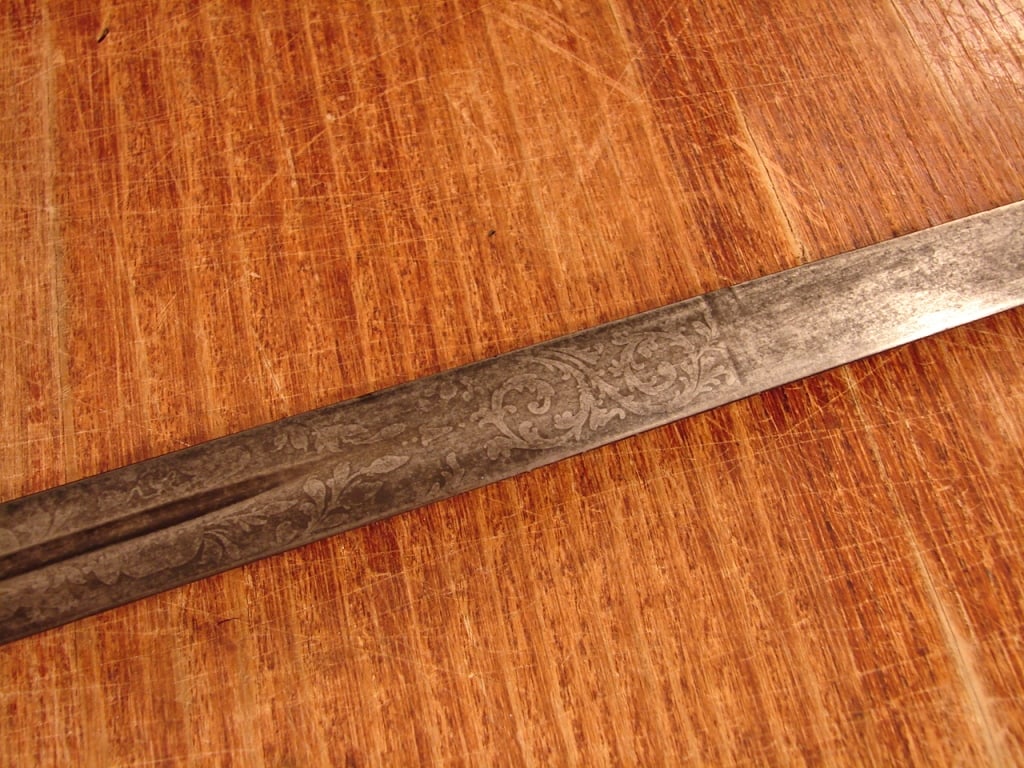 Pre-Civil War Knight's Head Militia Sword - 12