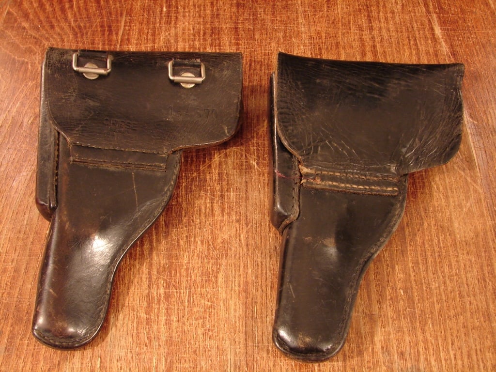 Lot of 2 Post War German P 38 Holsters - 2