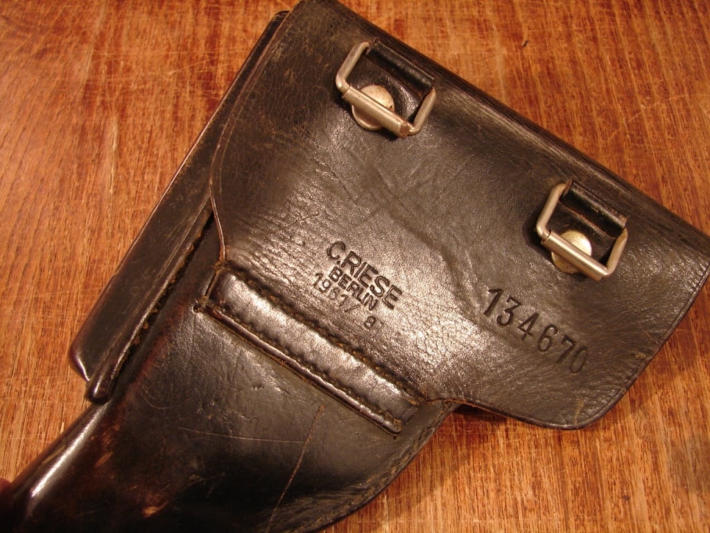 Lot of 2 Post War German P 38 Holsters - 4