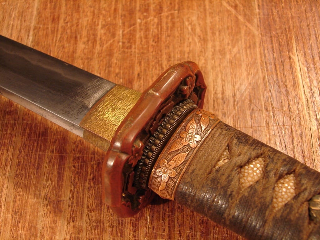 WWII Japanese Officers sword -signed - 11