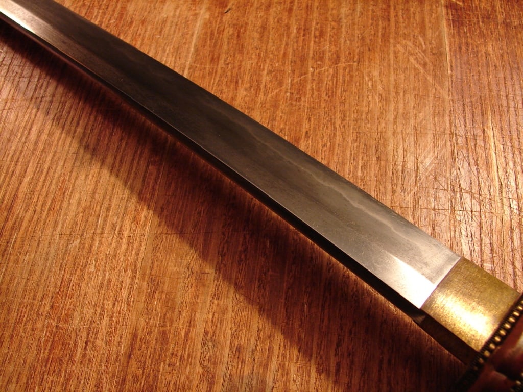 WWII Japanese Officers sword -signed - 12