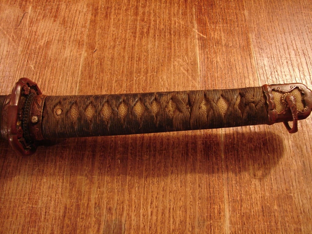 WWII Japanese Officers sword -signed - 5